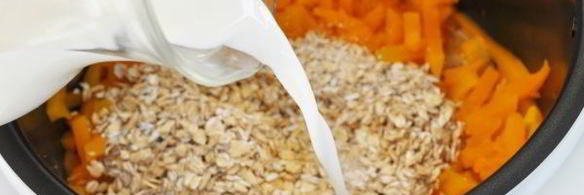 тыквенная каша в мультиварке