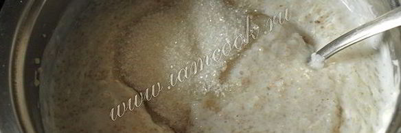 ячневая каша на молоке