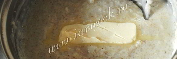 ячневая каша на молоке