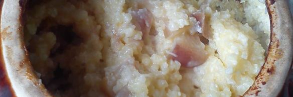 янтарная каша с сыром