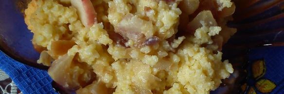 янтарная каша с сыром