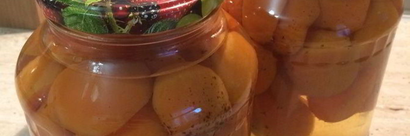 Абрикосы в сахарном сиропе на зиму