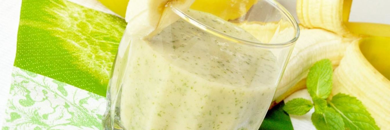 Бананово-мятный коктейль Джунгли