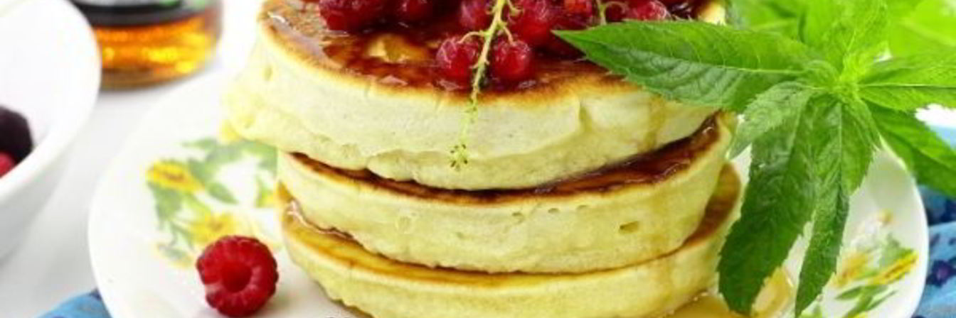 Блинчики с кленовым сиропом