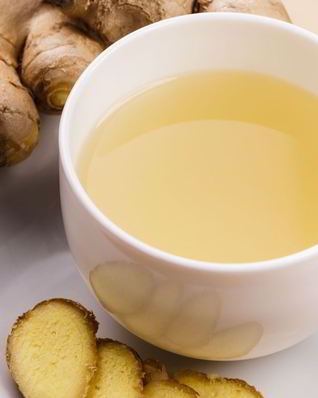 Чай с имбирем