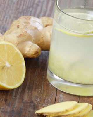 Чай с лимоном и имбирем