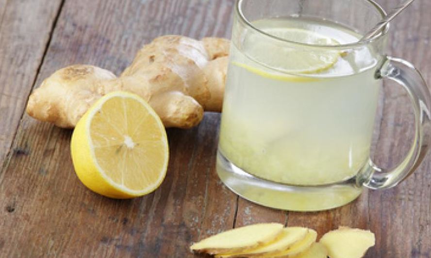 Рецепт чая с лимонома и имбирема