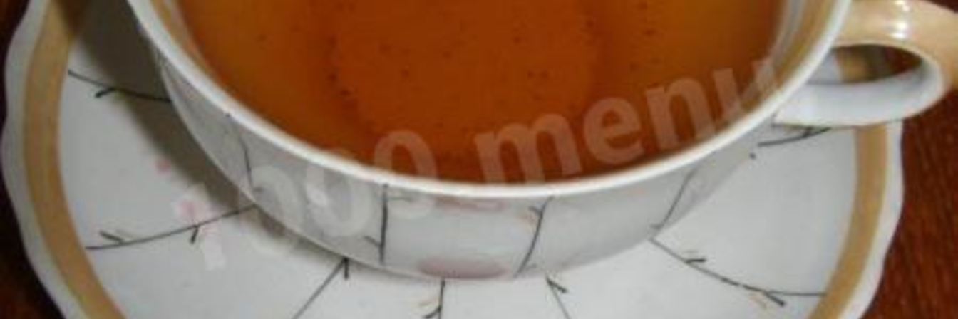 Чай с малиной