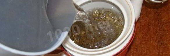 чай с малиной