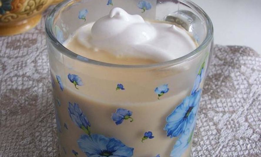 Рецепт чая с молоком нежное облако