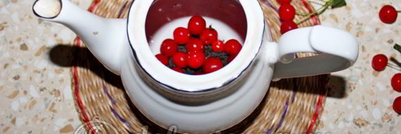 чай с вишней