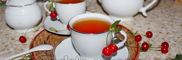 чай с вишней
