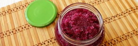 чайная роза перетертая с сахаром