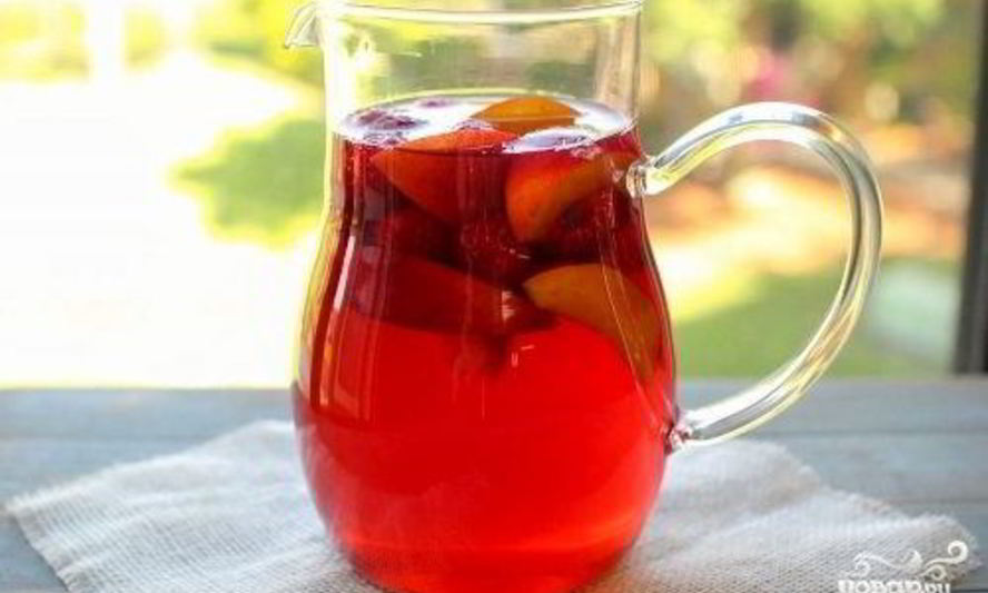 Рецепт фруктового холодного чая