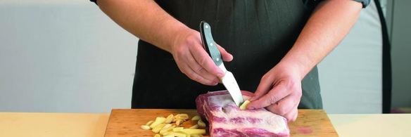 горячая буженина из свиной шейки