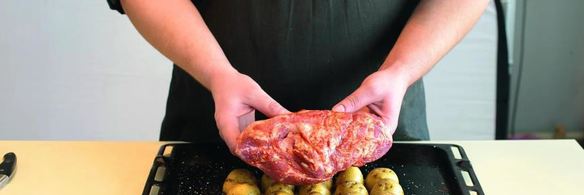 горячая буженина из свиной шейки