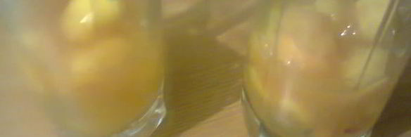 холодный чай с персиком