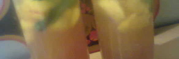 холодный чай с персиком