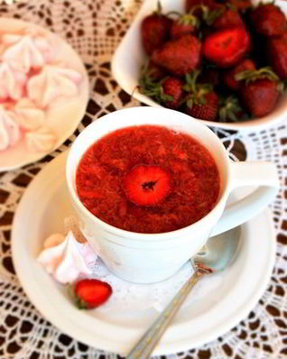 Клубничный чай