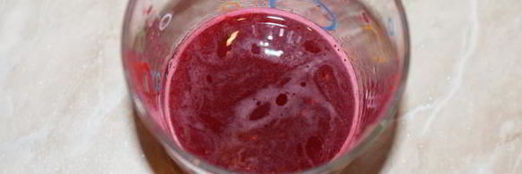 клюквенный чай