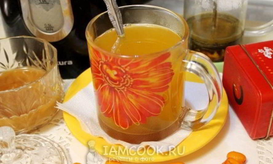Рецепт облепихового чая