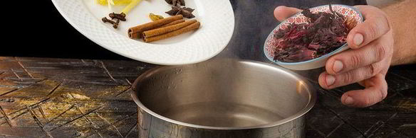 осенний согревающий чай