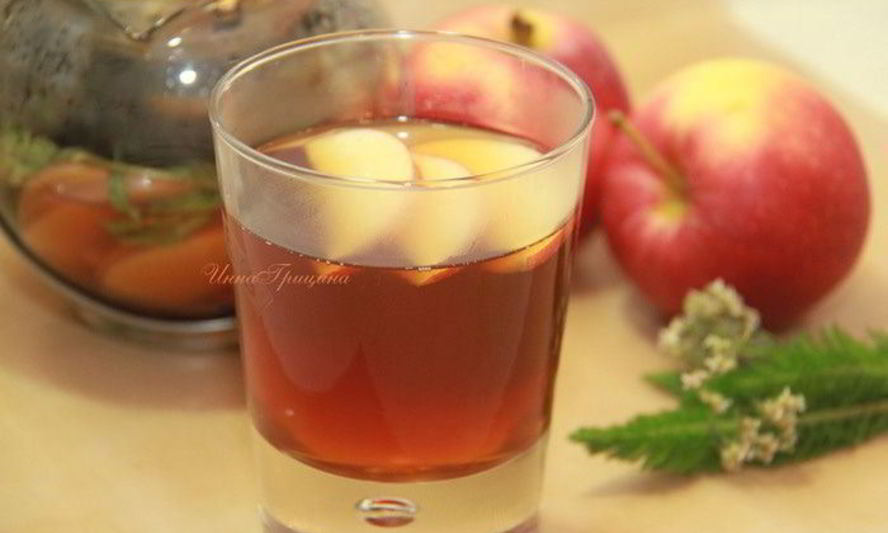 Рецепт пряного яблочного чая