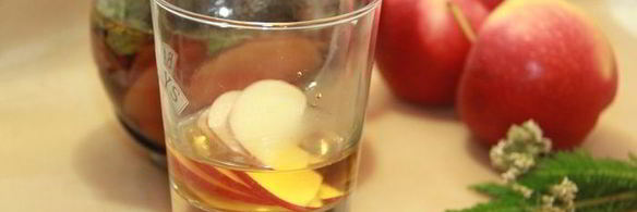 пряный яблочный чай