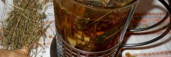 травяной чай здоровье с имбирем и корицей