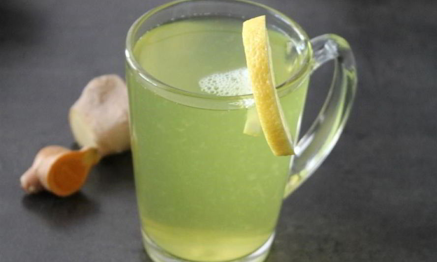 Рецепт целебного имбирного чая с куркумой