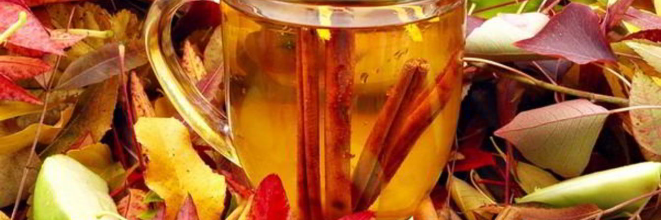 Яблочный чай с корицей и гвоздикой