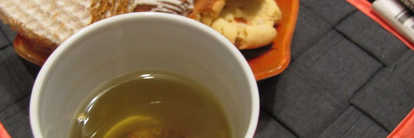 Зеленый чай с липой