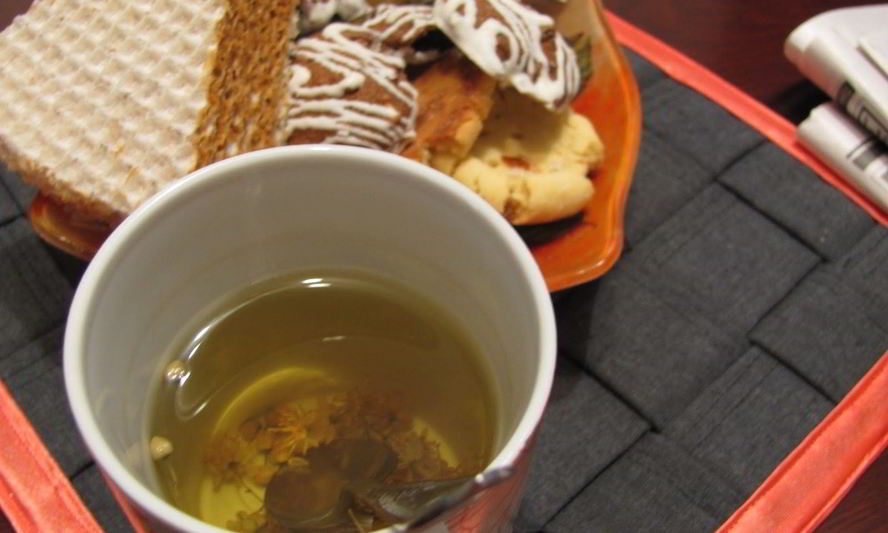 Рецепт зеленого чая с липой