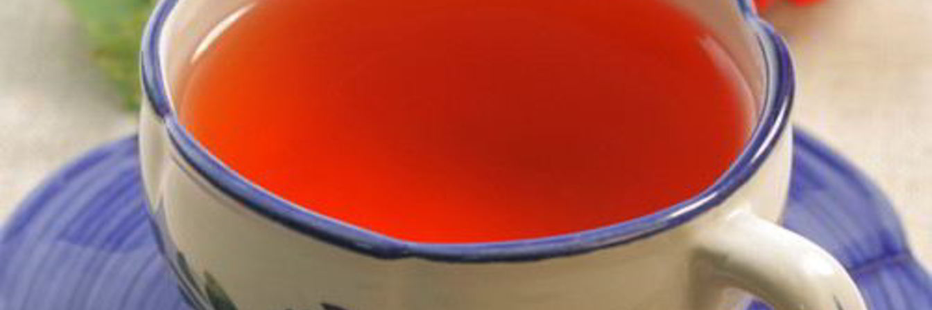 Зеленый чай с шиповником