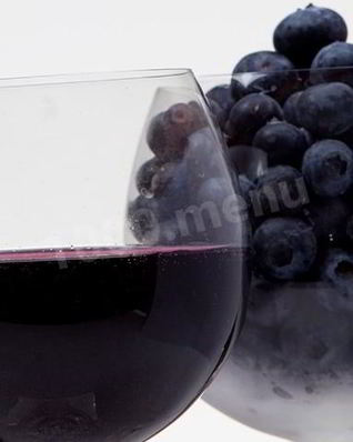 Домашнее черничное вино из черники