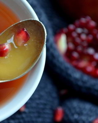 Гранатовый чайный напиток