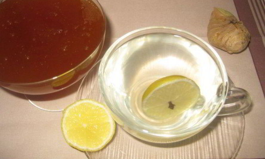 Рецепт имбирно-лимонного напиток с медом