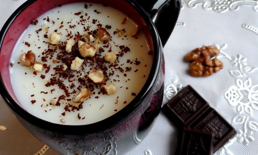 Рецепт молочного киселя