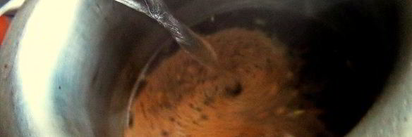 кофейный напиток на льняной муке