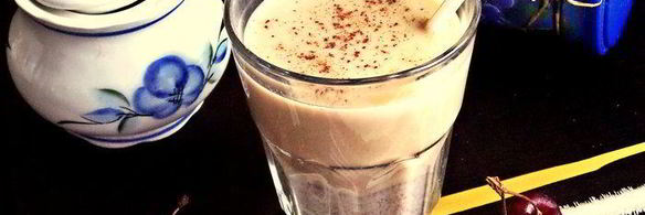 кофейный напиток на льняной муке