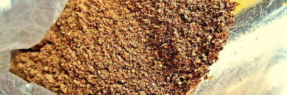 кофейный напиток на льняной муке