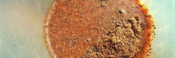 кофейный напиток на льняной муке