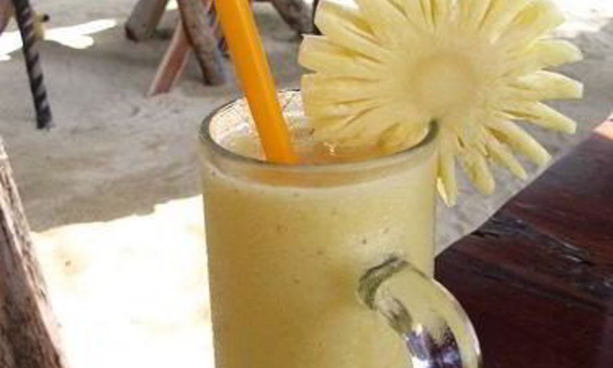 Рецепт коктейля ананасового шейк