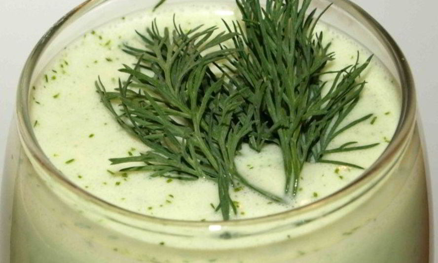 Рецепт коктейля из укропа