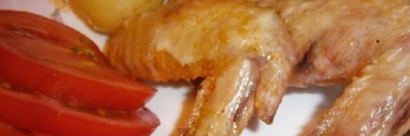 Куриные крылышки в лимонном сиропе