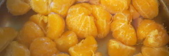 мандарины в сиропе