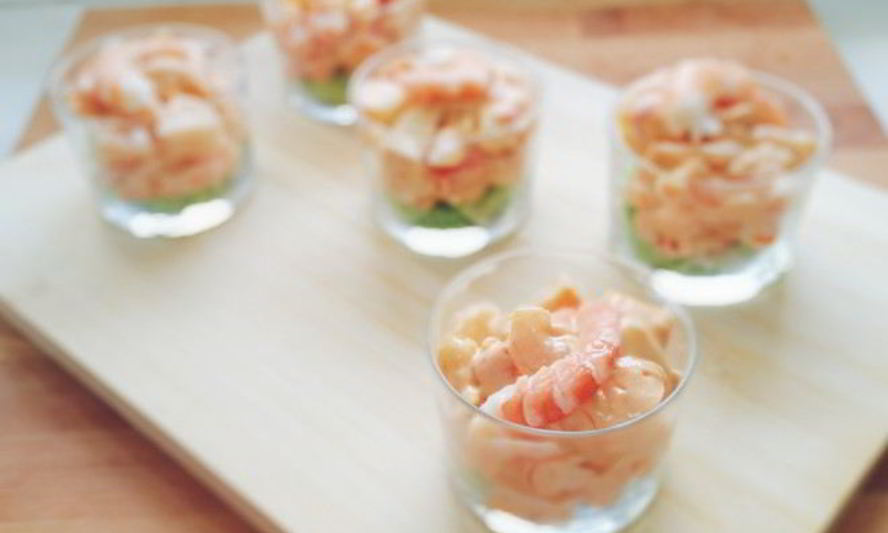 Рецепт маринованного морского коктейля