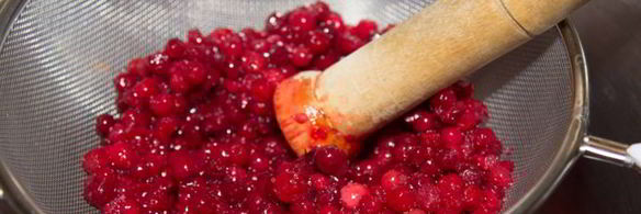 брусничный морс