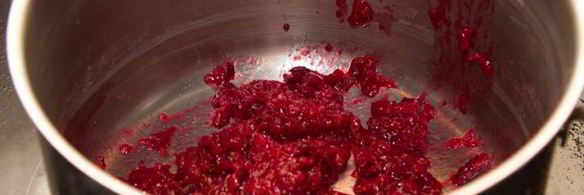 брусничный морс