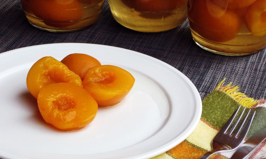 Рецепт персиков в сиропе